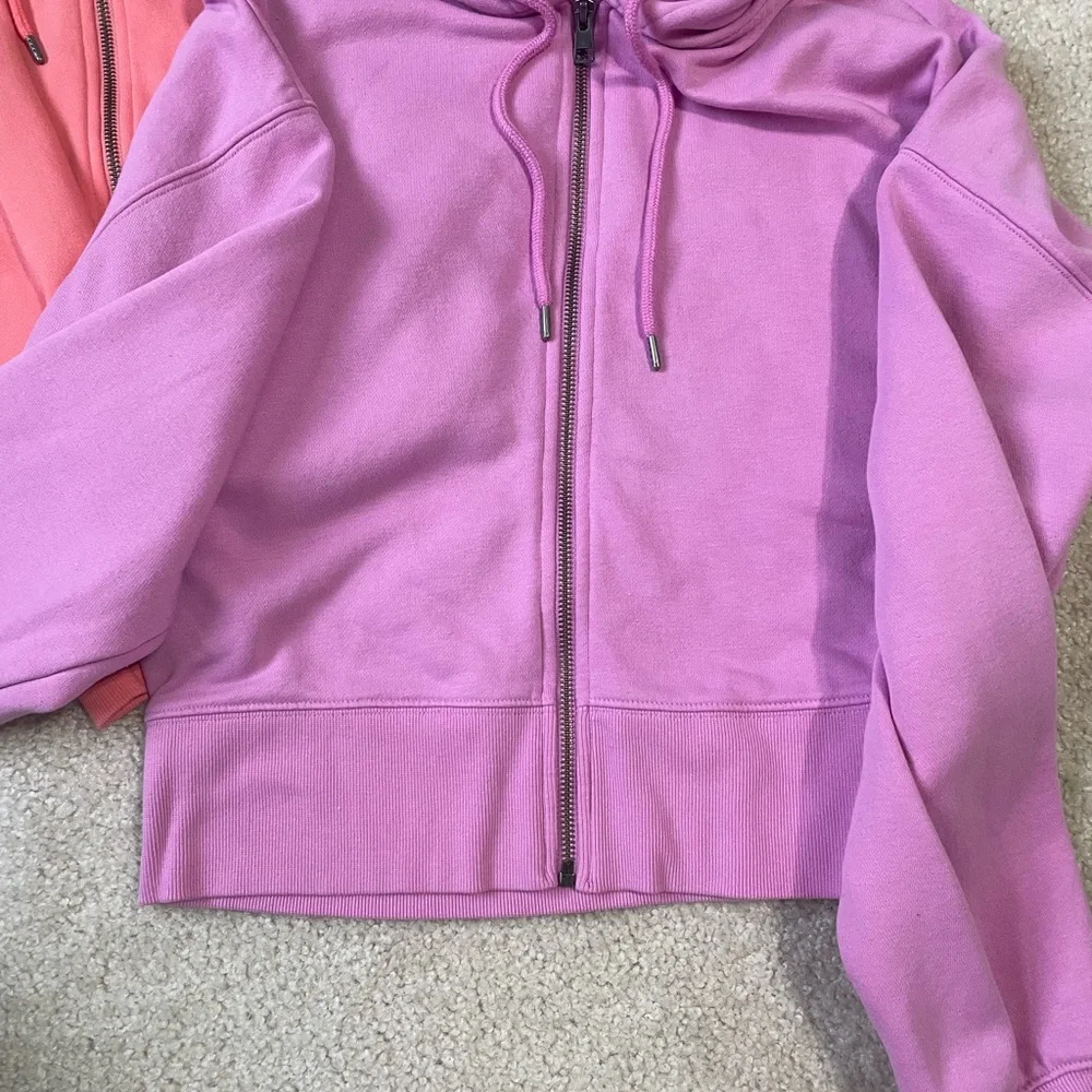 Universal Thread Pink Zip-Up Hoodie - Picture 4 of 5